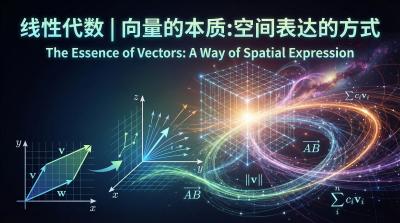 线性代数 | 向量的本质:空间表达的方式